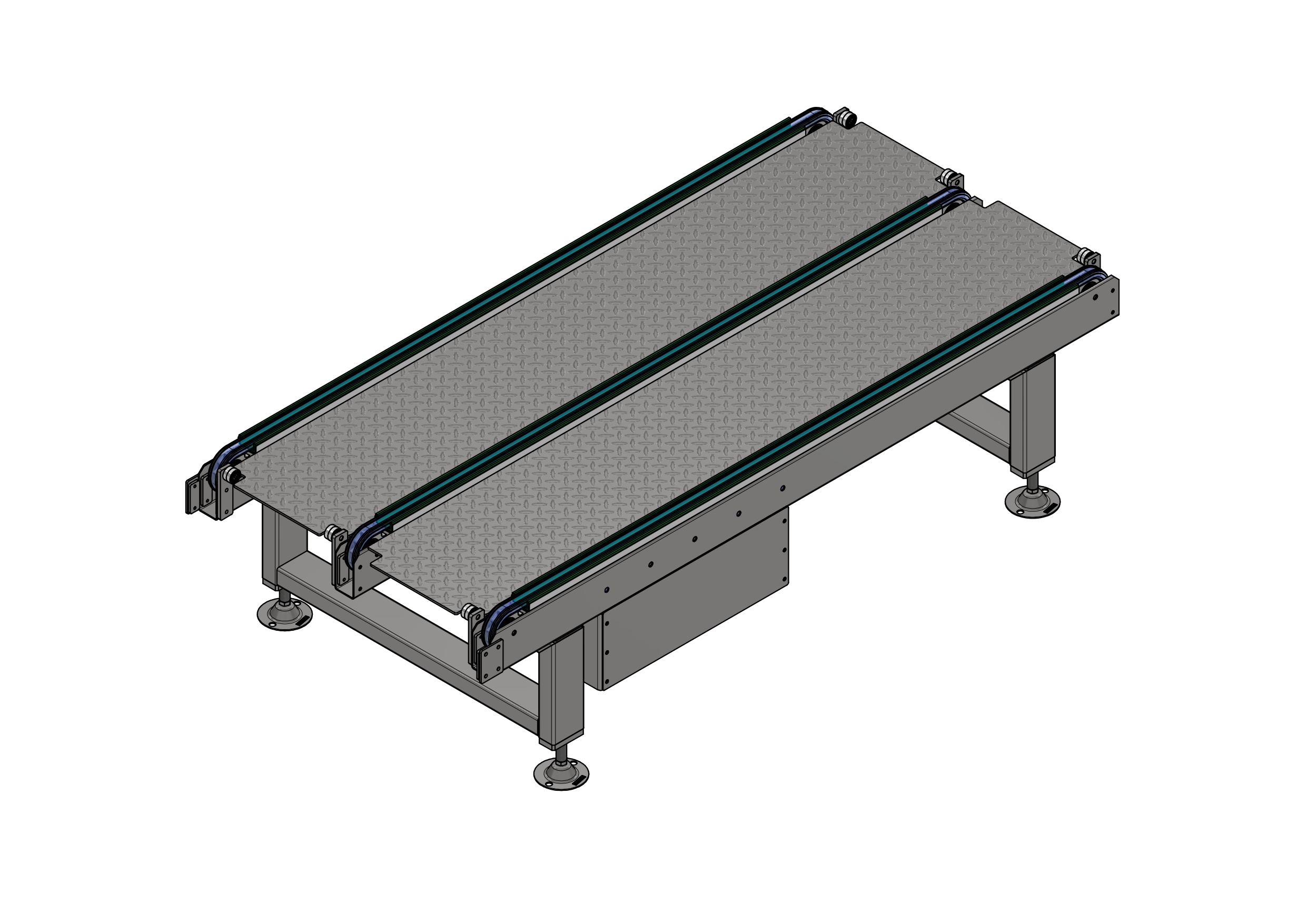 Trasportatori Modulari per Pallet